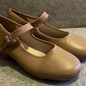 Capezio Brown Kids Mary Jane Shoes